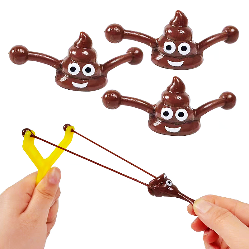 Party Games Easter For Kids - Set of 8 Fun Shooting Poo