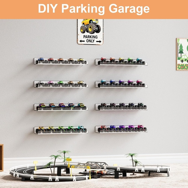 Party Games No Equipment - DT16 Acrylic Wall Shelf Set of