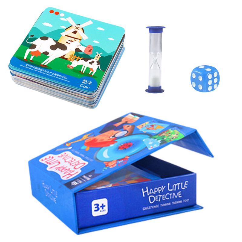 Party Games Kid Friendly - Memory Detective Game Happy Little Detective