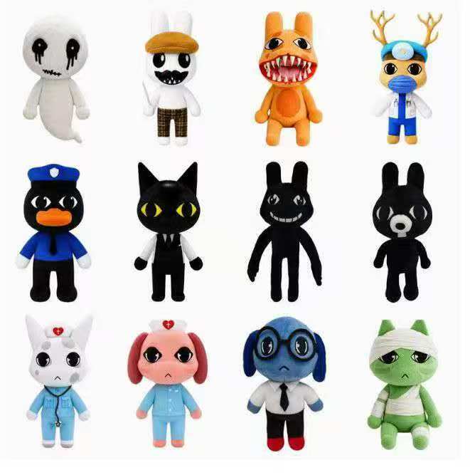 Party Games Easter For Kids - Cute Horror Animal Hospital Plush Doll