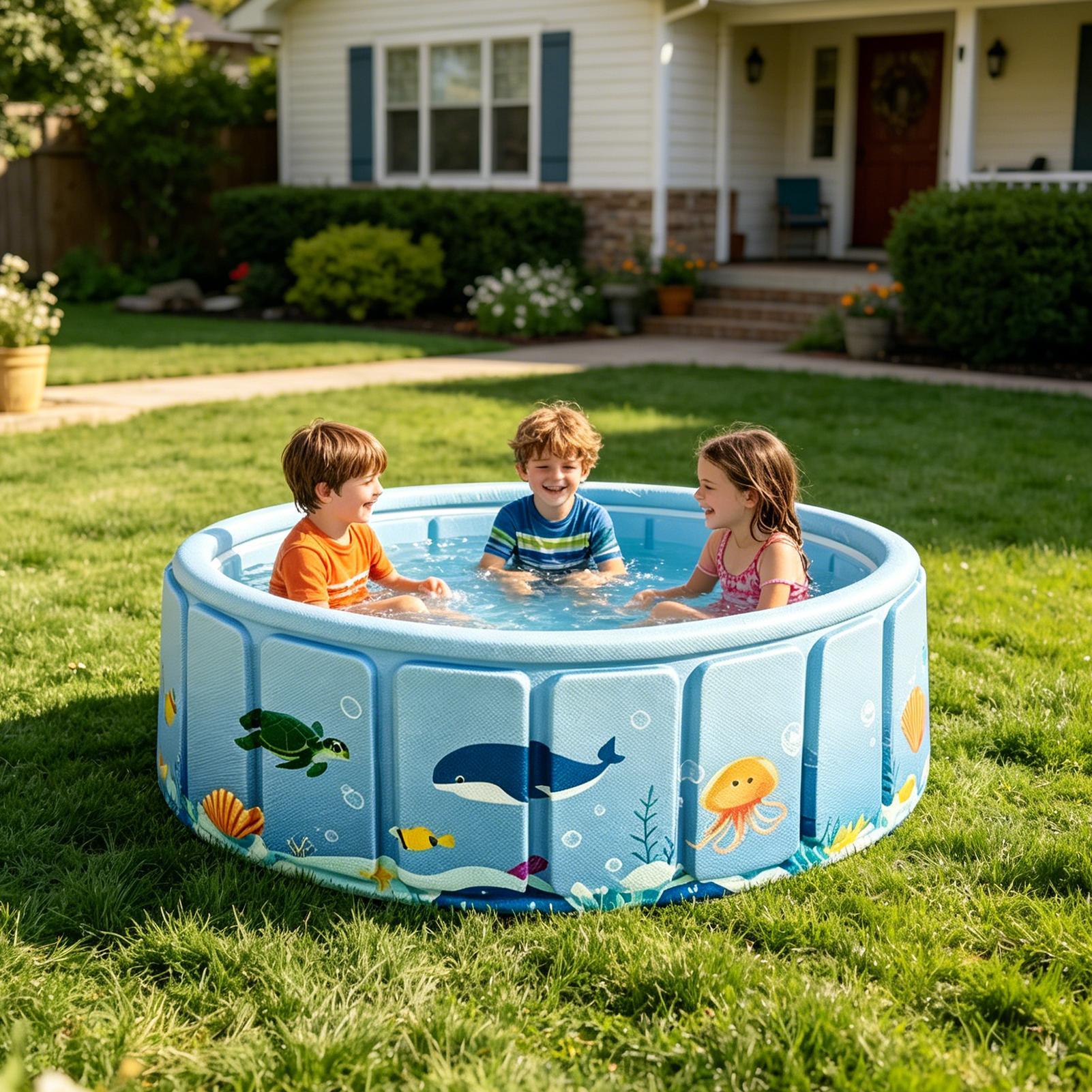 Non Inflatable Foldable Swimmi - Party Games Kid Friendly review and price
