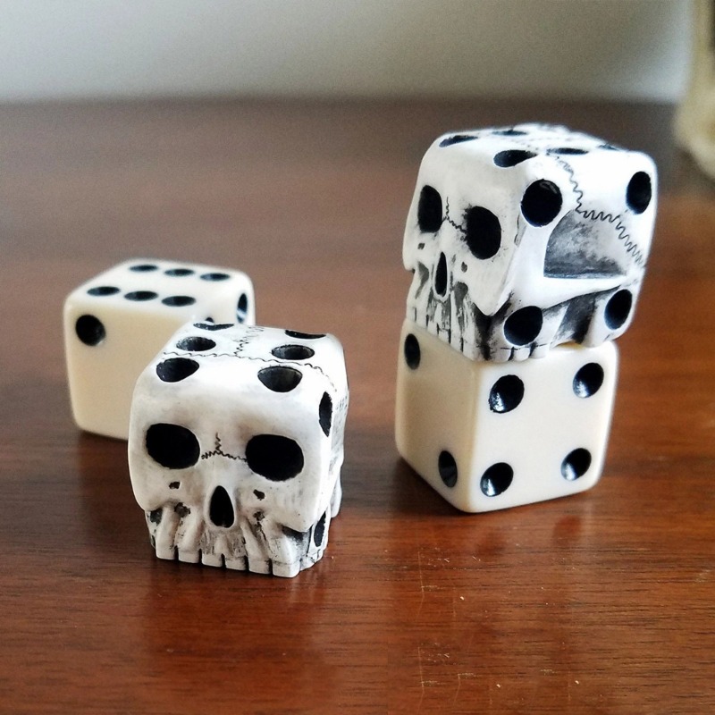 5/10pcs Skeleton Dice Magic Sc - Party Games No Supplies review and price