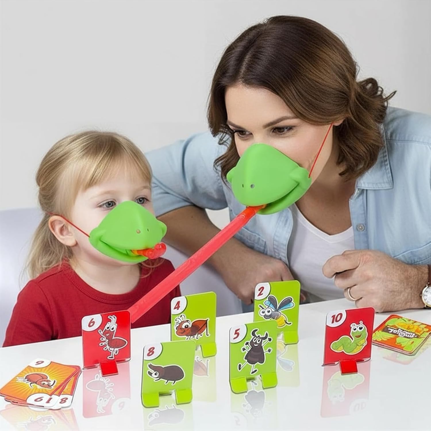 6 Set Chameleon Tongue Shootin - Party Games Easter For Kids review and price