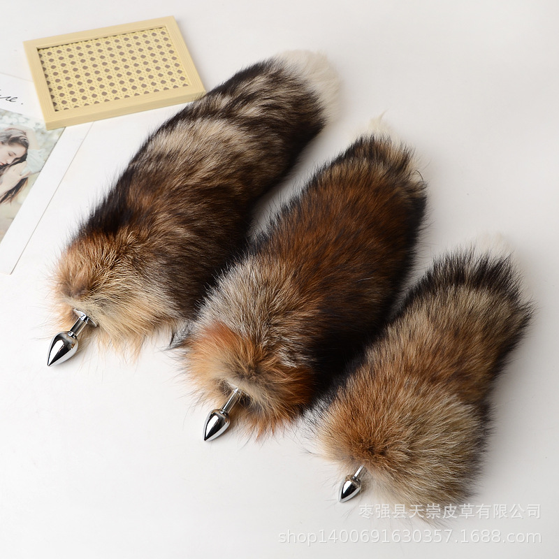 30-100cm Sexy Real Fox Tails w - Party Games Adults Funny review and price