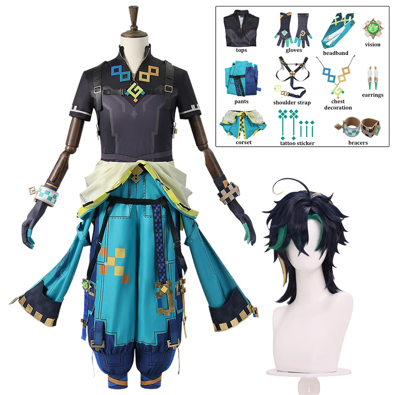 Kinich Cosplay Genshin Impact  - Party Games Kit review and price