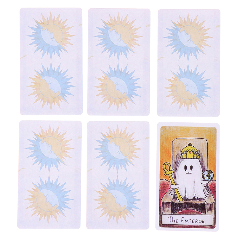 Cute Ghost Tarot Deck Toy Set  - Party Games Adult Birthday review and price