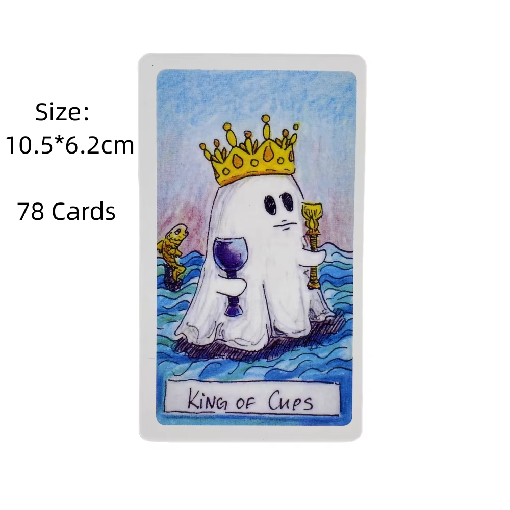 Cute Ghost Tarot Deck Toy Set  - Party Games Adult Birthday review and price
