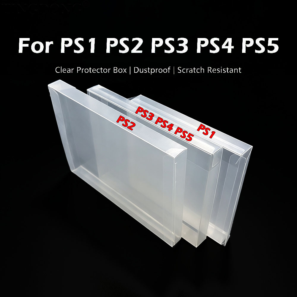 1‑10PCS Clear PET Game Protect - Party Games Playstation review and price