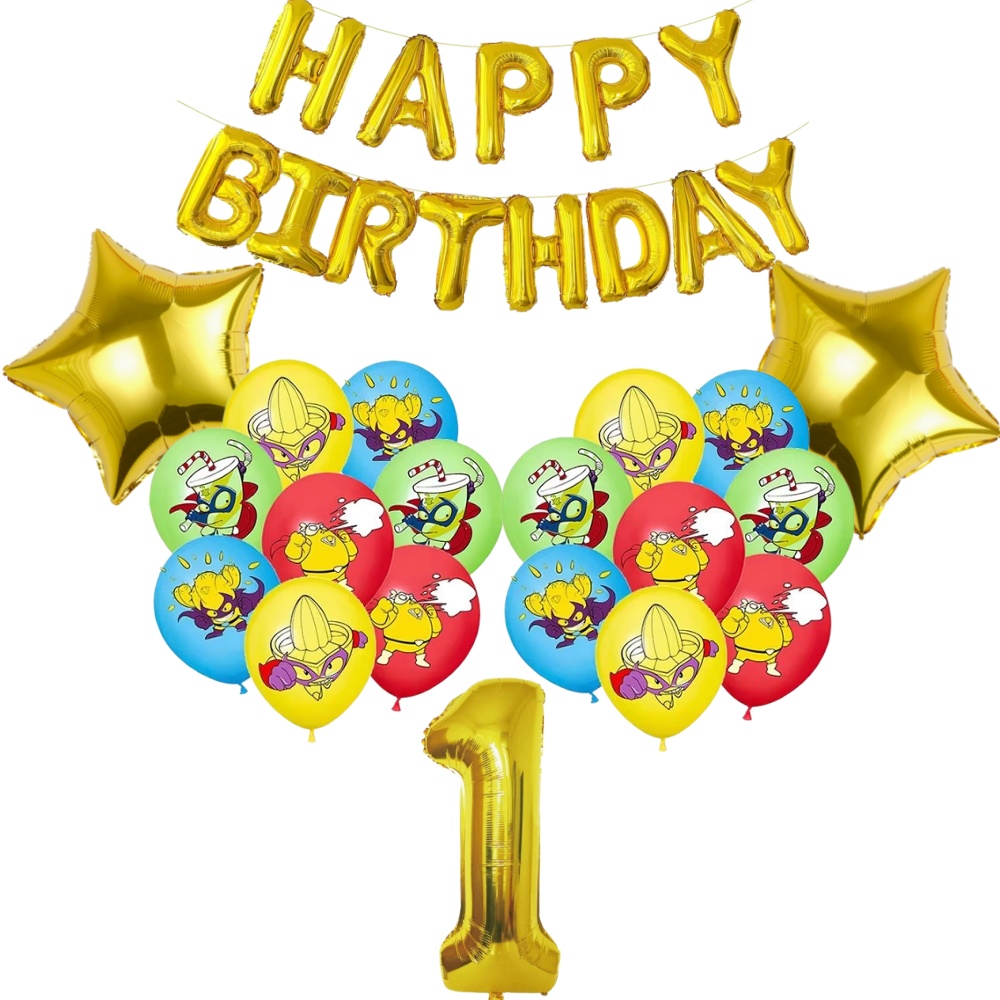 Superthings Theme Birthday Par - Party Games Easter For Kids review and price