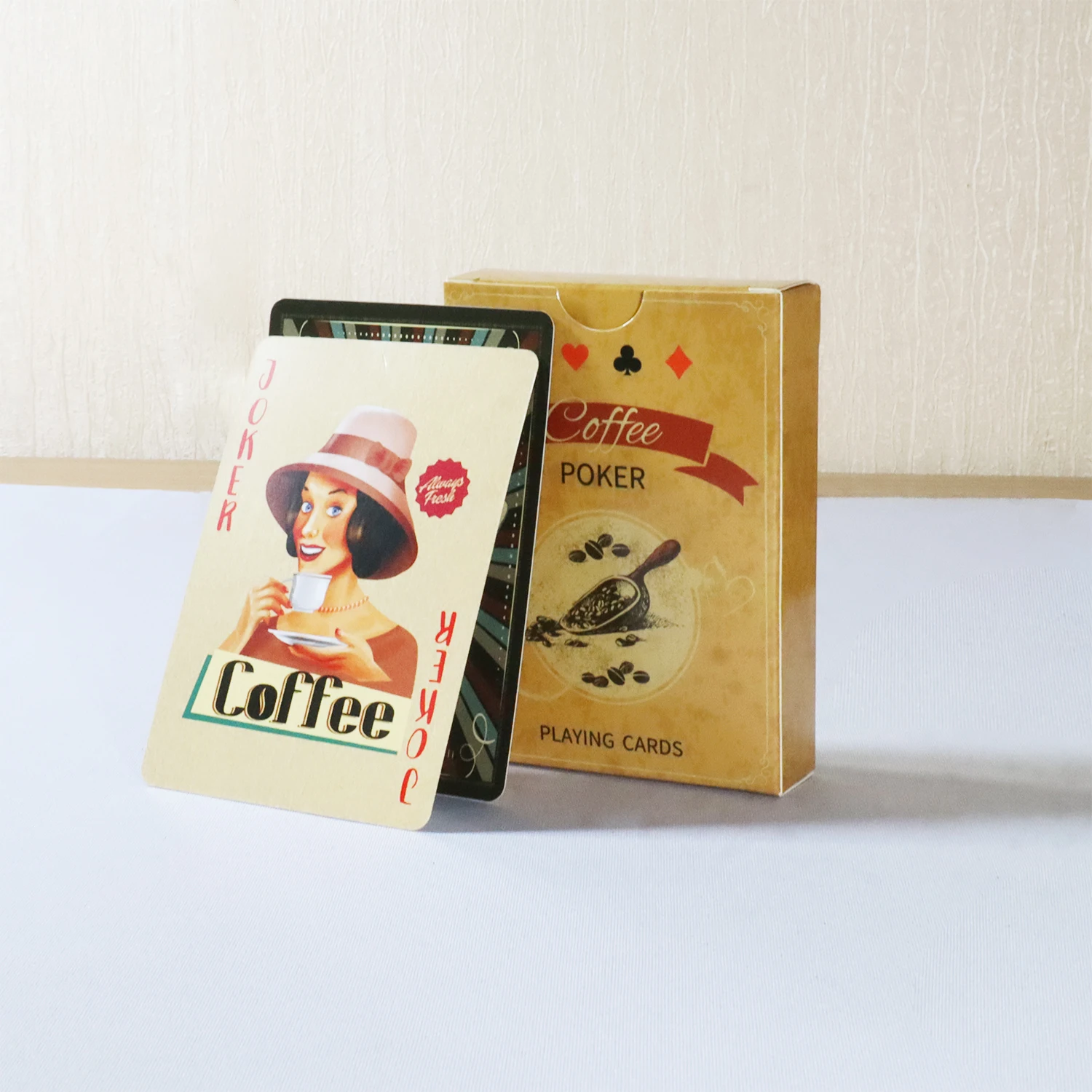 Coffee Paper Playing Cards Vin - Book Party Games review and price