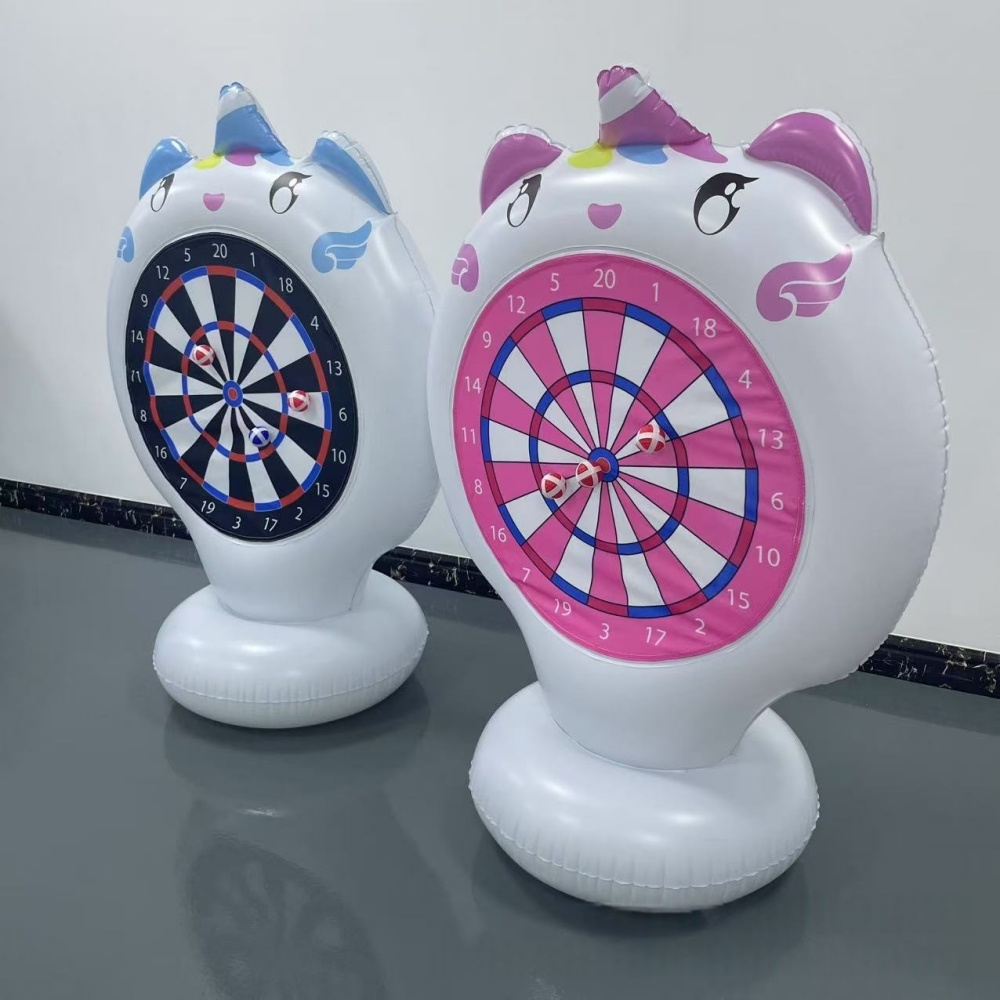 Inflatable Unicorn Throwing Ga - Party Games Easter For Kids review and price