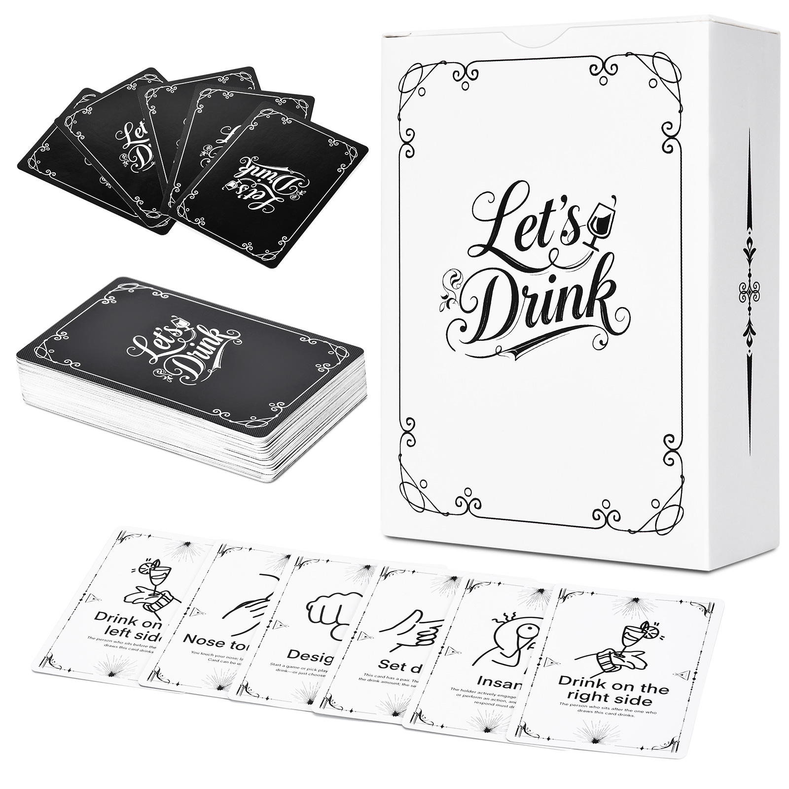 Adult Drinking Game Cards – 52 - Party Games Adult Birthday review and price