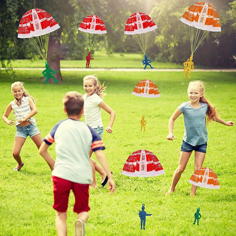 10/100pcs Parachute Toys for K - Party Games Kids Ideas review and price
