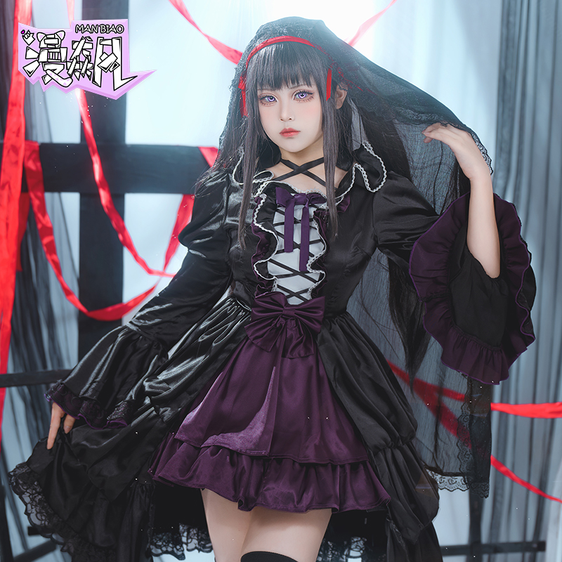 Akemi Homura Cosplay Costume P - Party Games Kit review and price