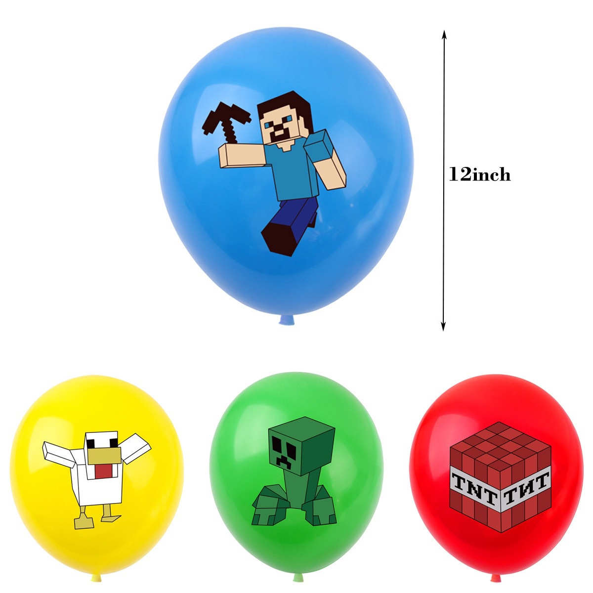 50/100pcs for Minecrafte Pixel - Party Games Adult Birthday review and price