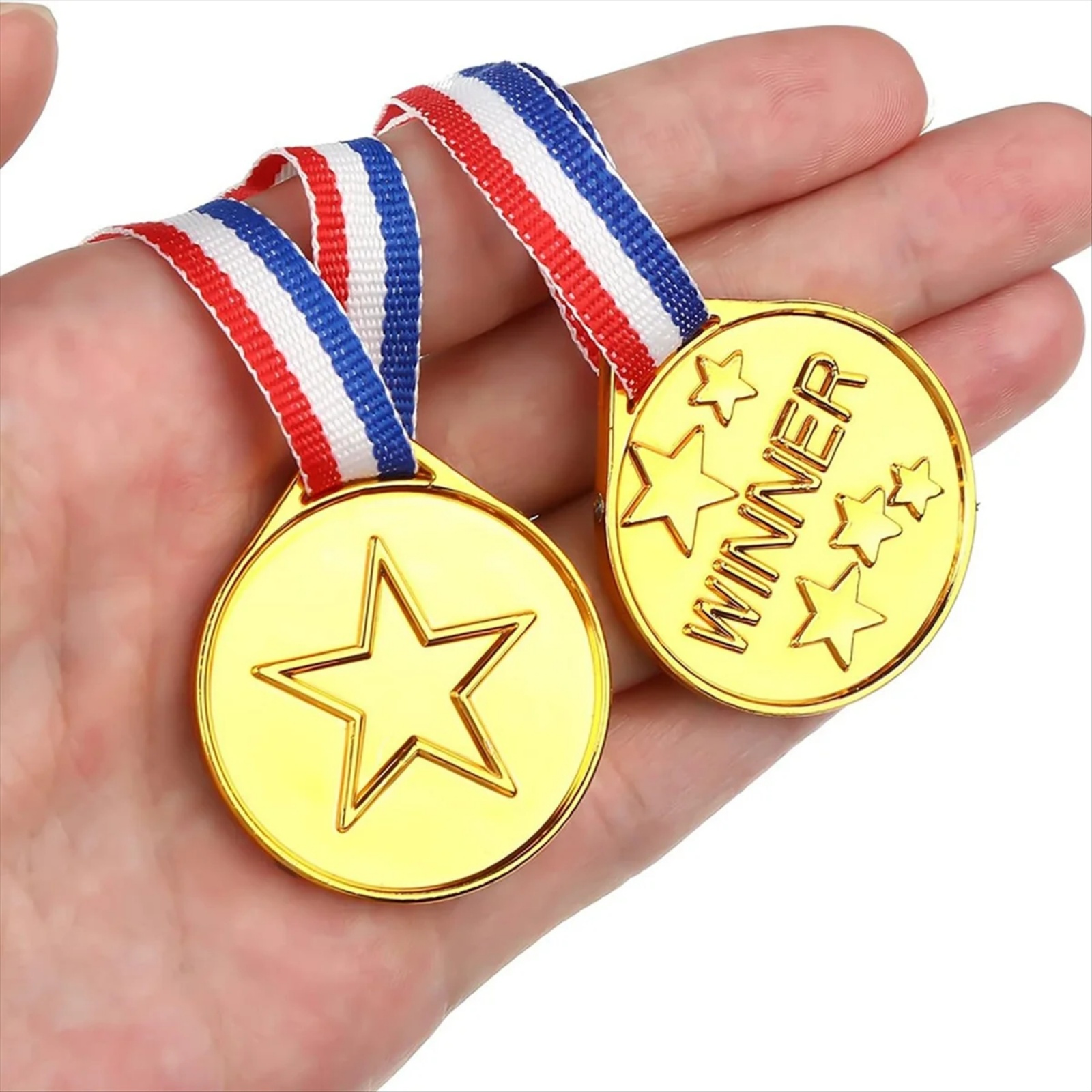 30Pcs Plastic Gold Winners Med - Party Games Easter For Kids review and price