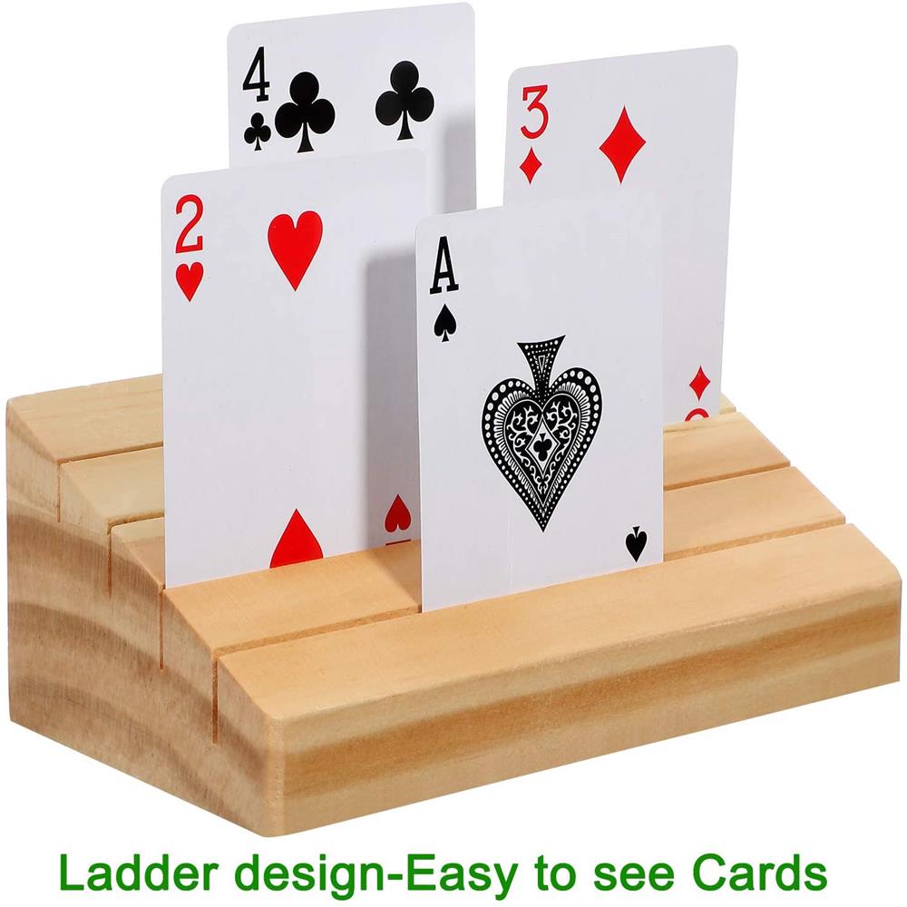 Hands-Free Wooden Playing Card - Book Party Games review and price